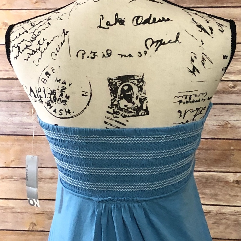 Old Navy light blue tube top NWT - Small - Picture 5 of 7